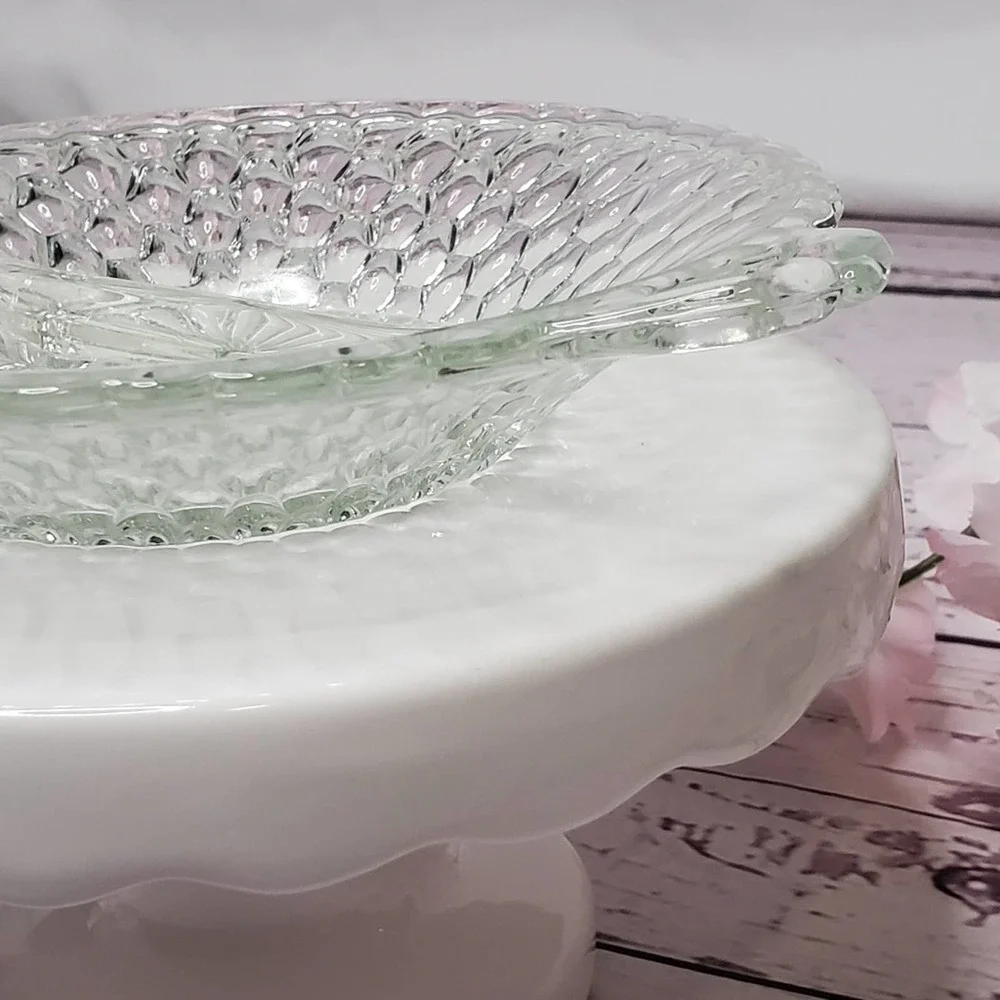 Crystal Divided Serving Dish